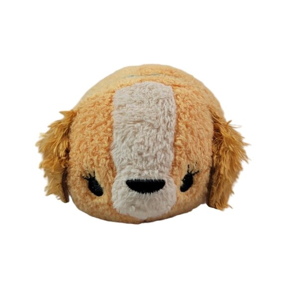 Disney Tsum Tsum Mini Plush Lady And The Tramp Brown 3.5" Dog Puppy Stackable - Picture 2 of 10